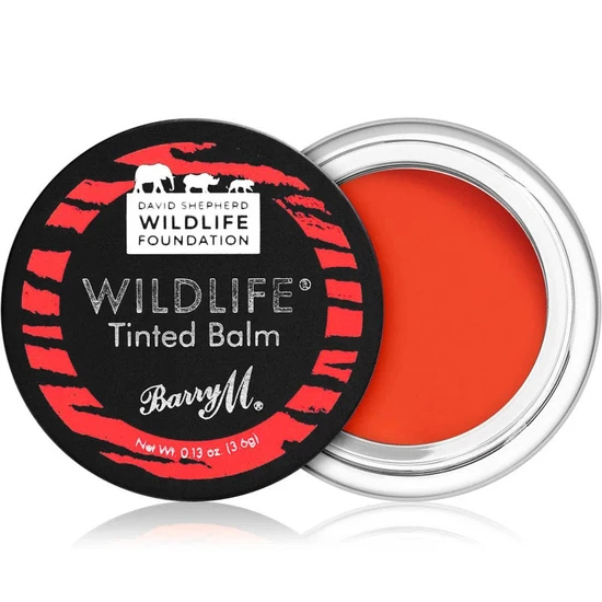 Barry M Wildlife Tinted Lip Balm Untamed Red