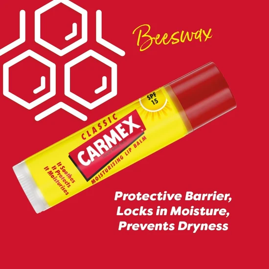 Carmex Classic Moisturising Lip Balm Stick 4.25g