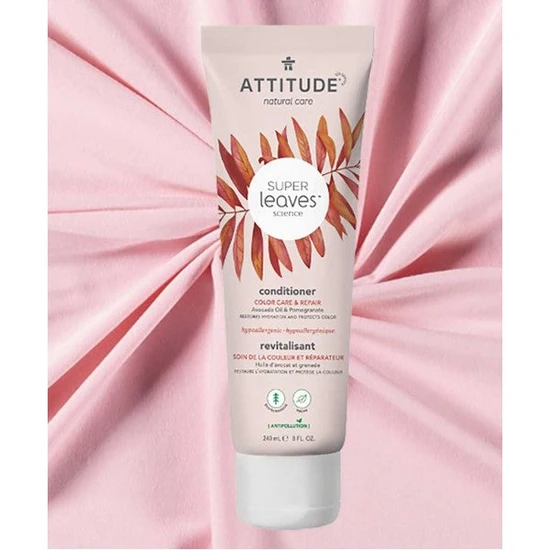 Attitude Super Leaves Avocado Oil & Pomegranate Colorlast Conditioner 240ml