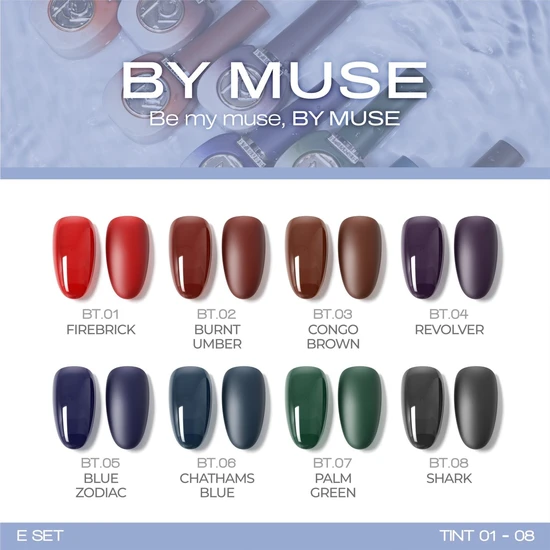 By Muse Tint Jelly Gel Polish E Set BT.01