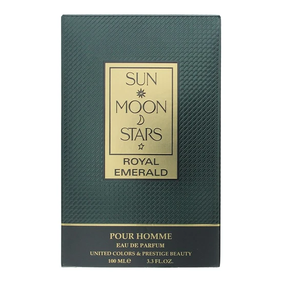 United Colors & Prestige Beauty Sun Moon Stars Royal Emerald Homme Eau De Parfum 100ml