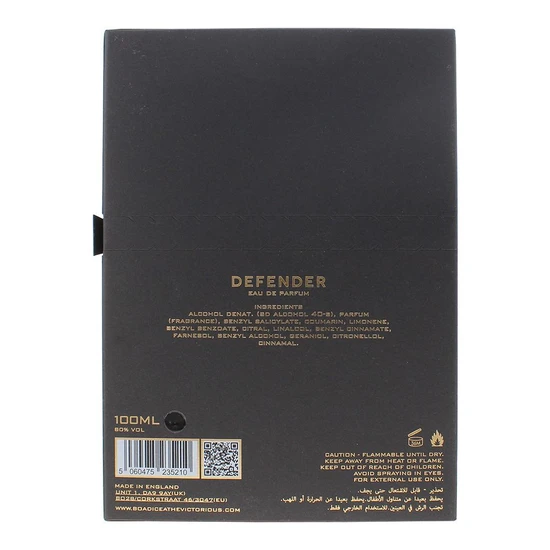 Boadicea the Victorious Defender Eau De Parfum 100ml