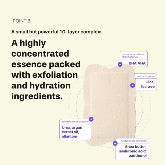 BAREN Shea Butter Sleeping Heel Patch x10