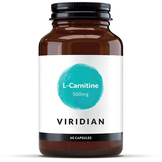 Viridian L-Carnitine 500mg Veg Capsules 60 Capsules