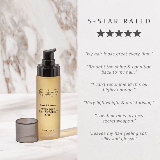 Percy & Reed I Need A Hero! Wonder Treatment Oil 50ml