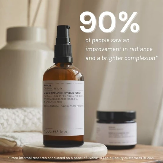 Evolve Beauty Liquid Radiance Glycolic Toner 100ml