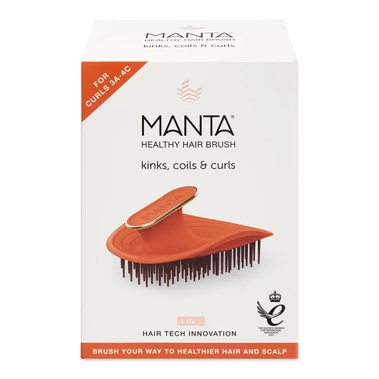 Manta Kinks Coils & Curls Healthy Hair & Scalp Brush