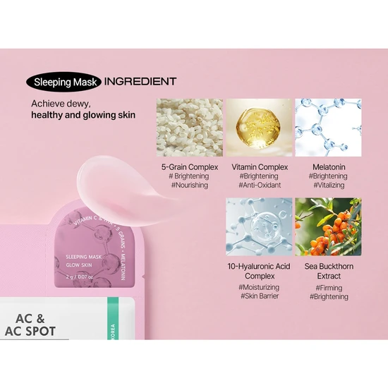 Banobagi DX Mask AC & AC Spot x1