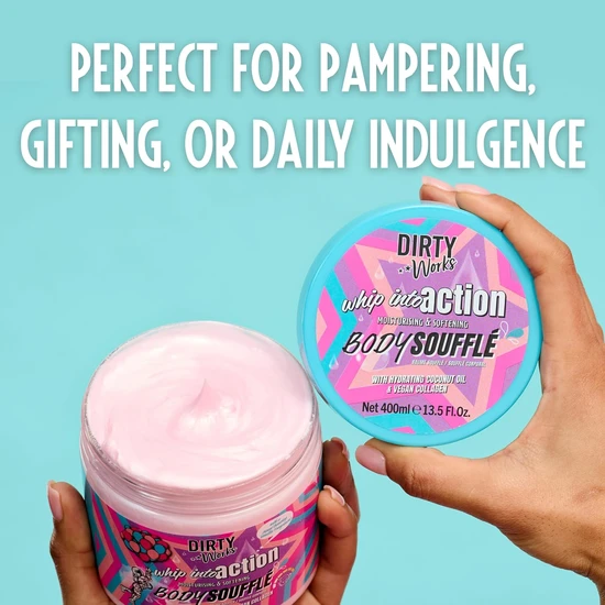 Dirty Works Whip Into Action Body Souffle 400ml