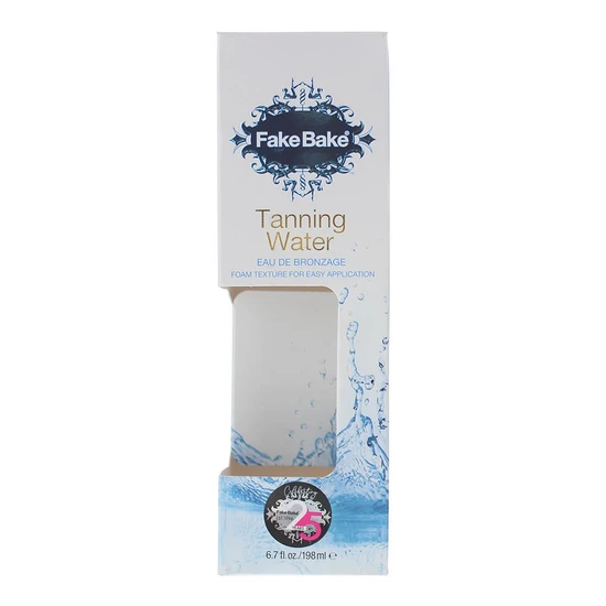 Fake Bake Tanning Water Gift Set With Application Mitt 198ml