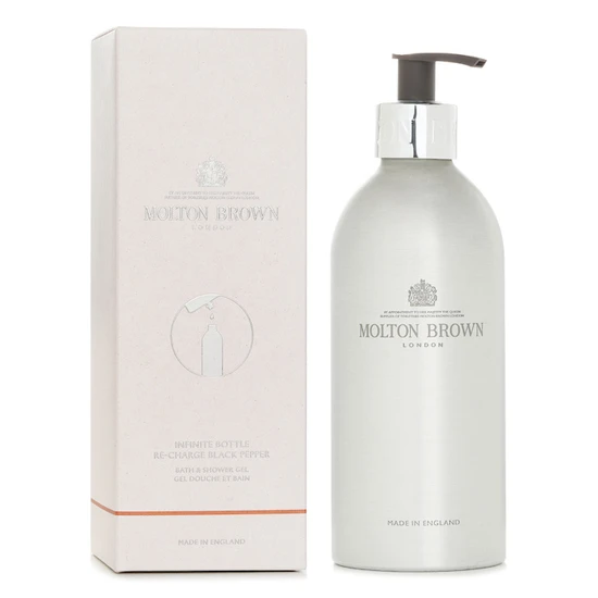 Molton Brown Infinite Bottle Re-Charge Black Pepper Bath & Shower Gel 400ml