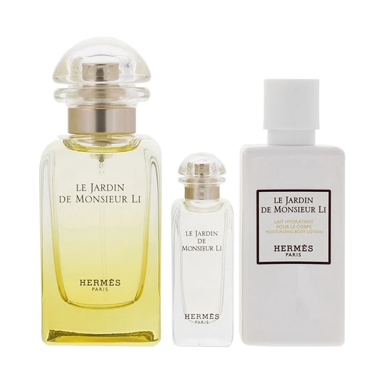 Hermès Jardin De Monsieur Li Eau De Toilette Spray Gift Set 50ml