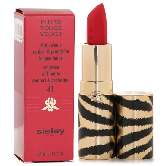 Sisley Phyto Rouge Velvet Lip Balm 41 Rouge Flame