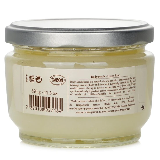 Sabon Body Scrub Green Rose 320g