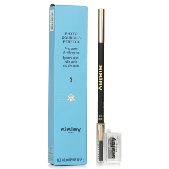 Sisley Phyto Sourcils Perfect Eyebrow Pencil With Brush & Sharpener No. 03 Brun