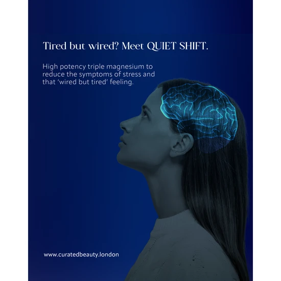 Curated Beauty London QUIET SHIFT 2 months supply