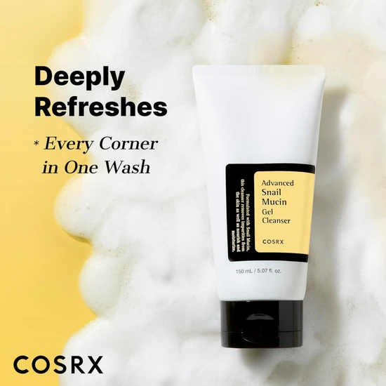 CosRx Advanced Snail Mucin Power Gel Cleanser 150ml