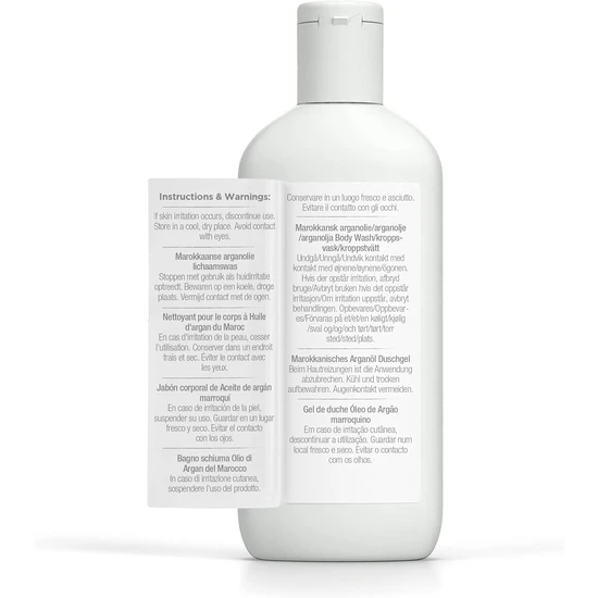 Dr. Organic Bioactive Skin Care Organic Moroccan Argan Oil Body Wash 250ml