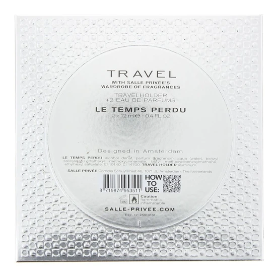 Salle Privee Travelholder Set Le Temps Perdu Eau De Parfum 2 x 12ml