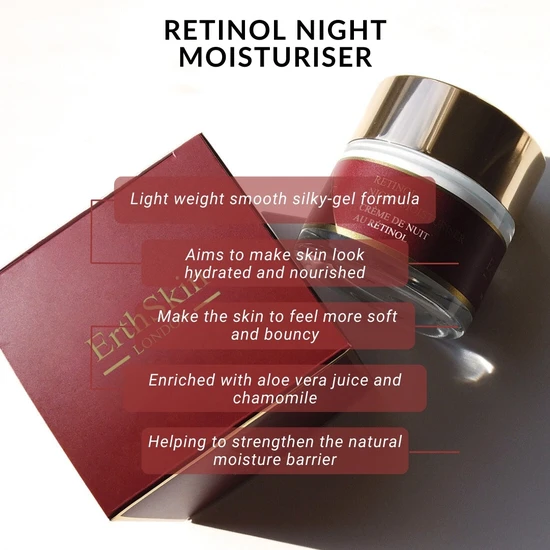 Erth Skin London Retinol Night Moisturiser 50ml