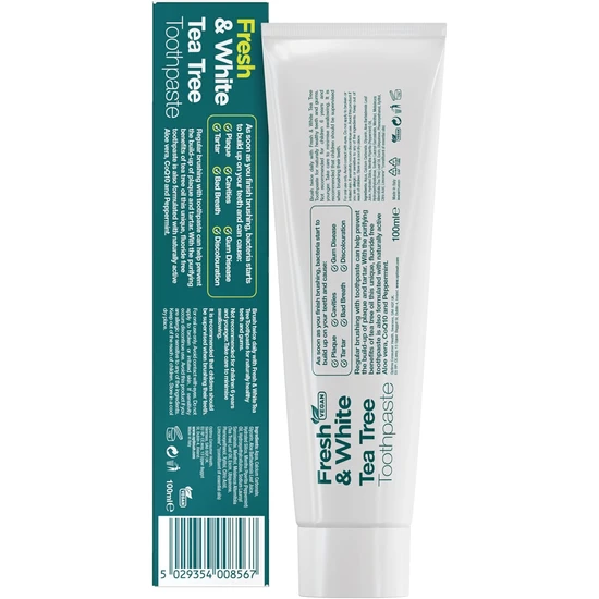 Australian Tea Tree Fresh N White Toothpaste 100ml