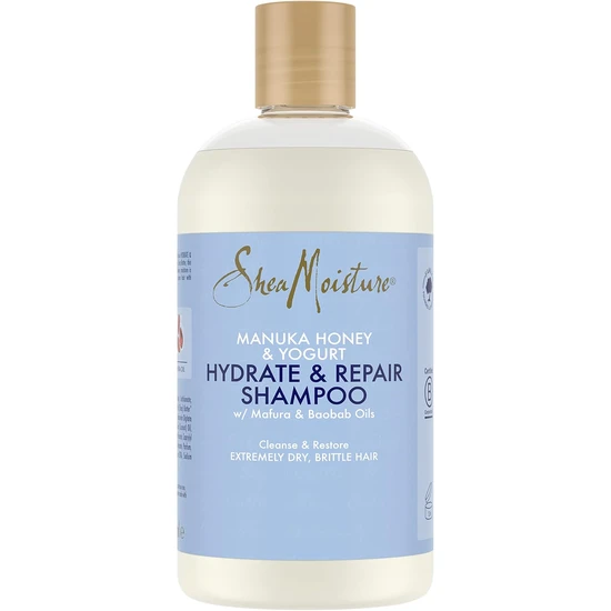 Shea Moisture Manuka Honey & Yogurt Hydrate + Repair Shampoo 384ml