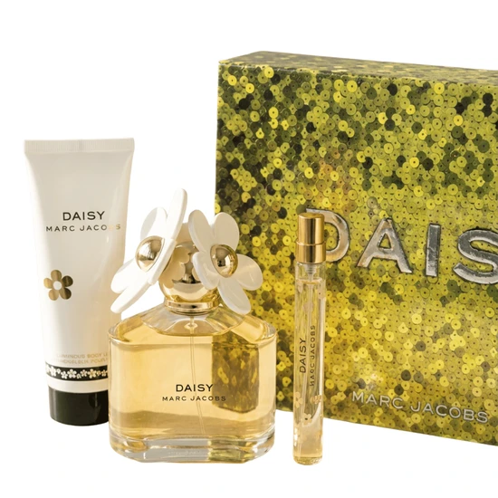 Marc Jacobs Daisy Eau De Toilette 100ml, 10ml + Body Lotion 75ml Gift Set 100ml