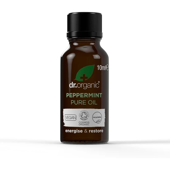 Dr. Organic Energise & Restore Peppermint Oil 10ml