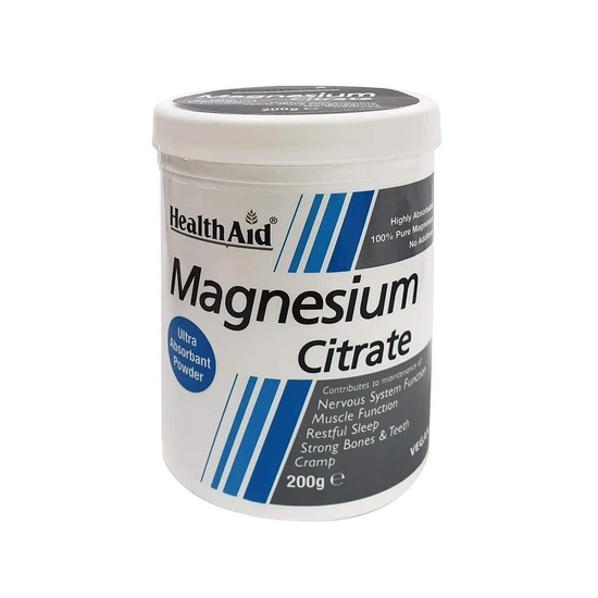 Health Aid Magnesium Citrate Powder 200g