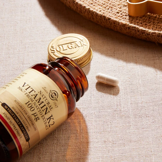 Solgar Vitamin K2 100ug Vegicaps 50 Vegicaps