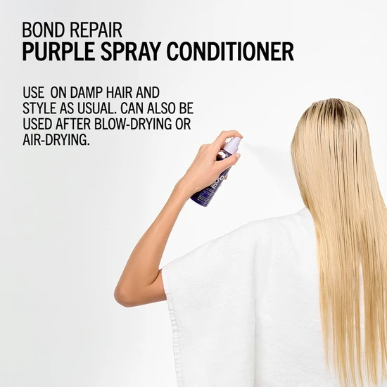 Schwarzkopf BlondMe Bond Repair Purple Neutralising Spray Conditioner 150ml