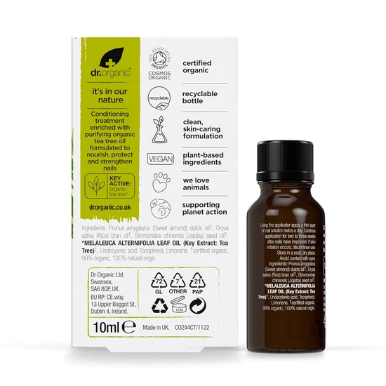 Dr. Organic Bioactive Skin Care Organic Tea Tree Nail Solution 10ml
