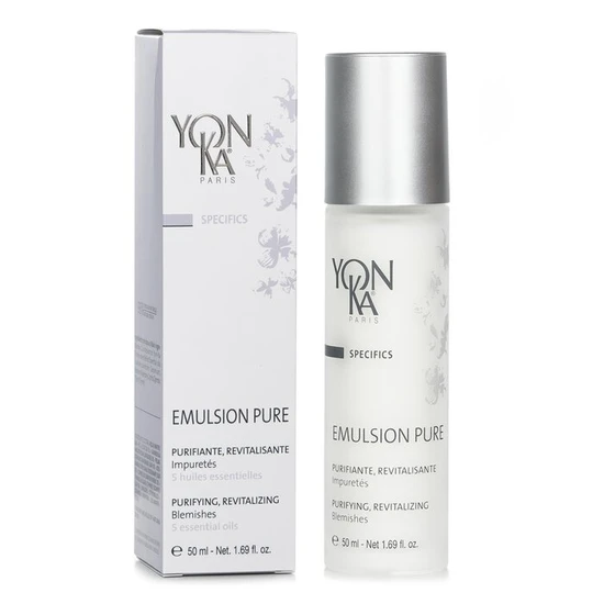 Yonka Specifics Emulsion Pure With 5 Essential Oils Purifying, Revitalising For Blemishes 50ml