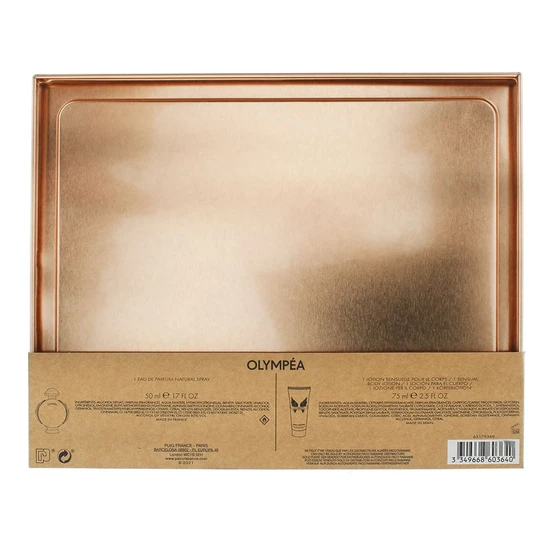 Paco Rabanne Olympea Gift Set 50ml Eau De Parfum + 75ml Body Lotion