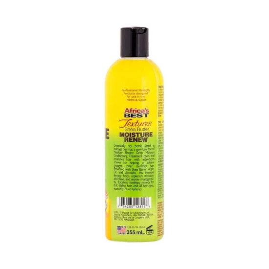 Africa's Best Textures Shea Butter Moisture Renew Conditioning Treatment 355ml