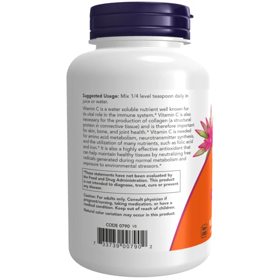NOW Foods Vitamin C Crystals 227g