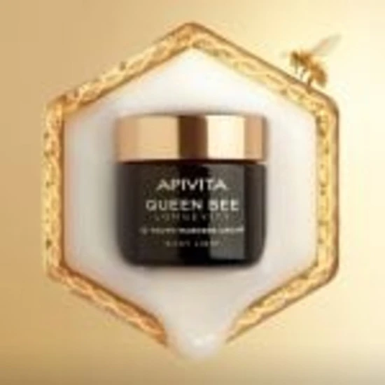 APIVITA Queen Bee Longevity 12 Youth Markers Silky Light Cream 50ml