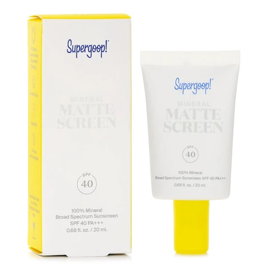 Supergoop! Mineral Mattescreen SPF 40 20ml