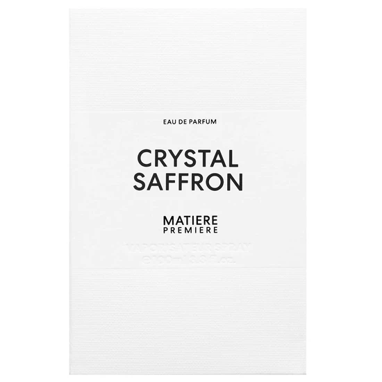 Matiere Premiere Crystal Saffron Eau De Parfum 100ml