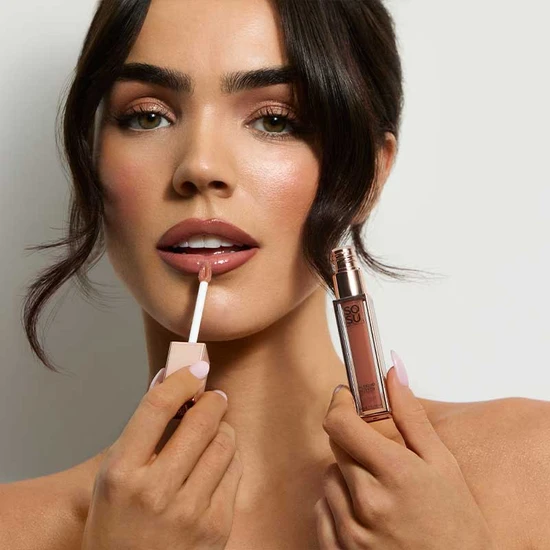 SOSU by SJ Satin Lip Glaze Almond Butter