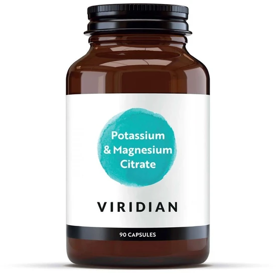 Viridian Potassium Magnesium Citrate 90 Veg Caps