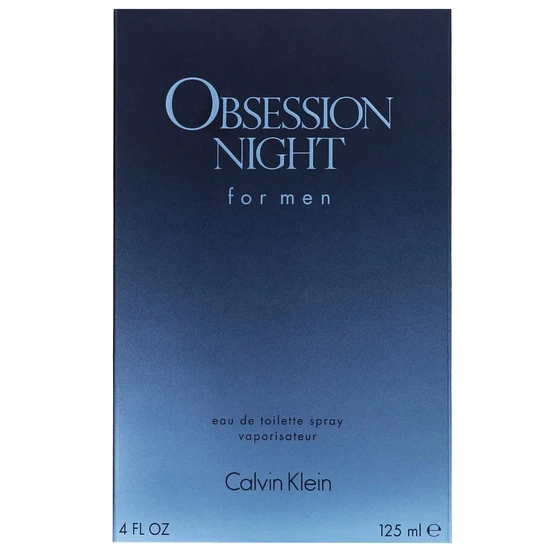 Calvin Klein Obsession Night For Men Eau De Toilette 125ml