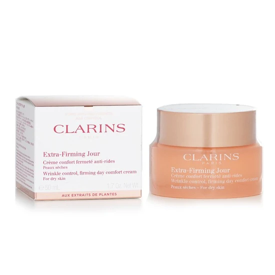 Clarins Extra Firming Jour Wrinkle Control, Firming Day Comfort Cream For Dry Skin 50ml