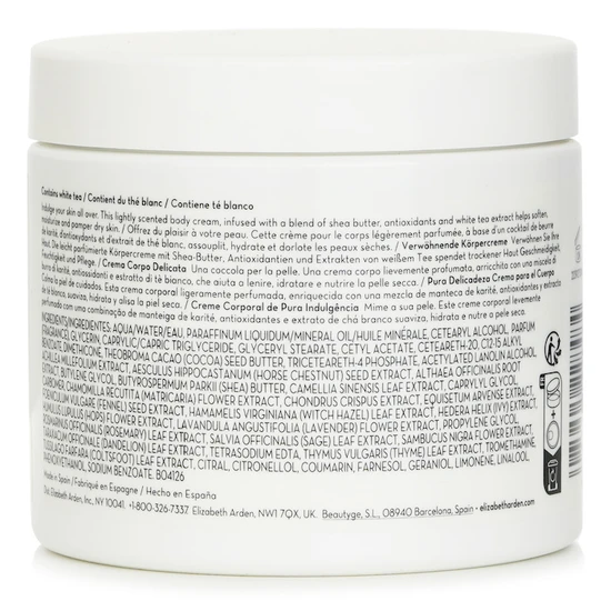 Elizabeth Arden White Tea Wild Rose Body Cream 384g