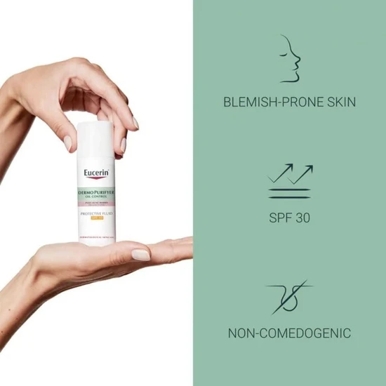 Eucerin DermoPurifyer Protective Fluid SPF 30 50ml