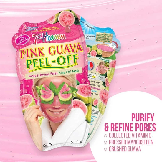Montagne Jeunesse 7th Heaven Pink Guava Peel Off Face Mask 10ml