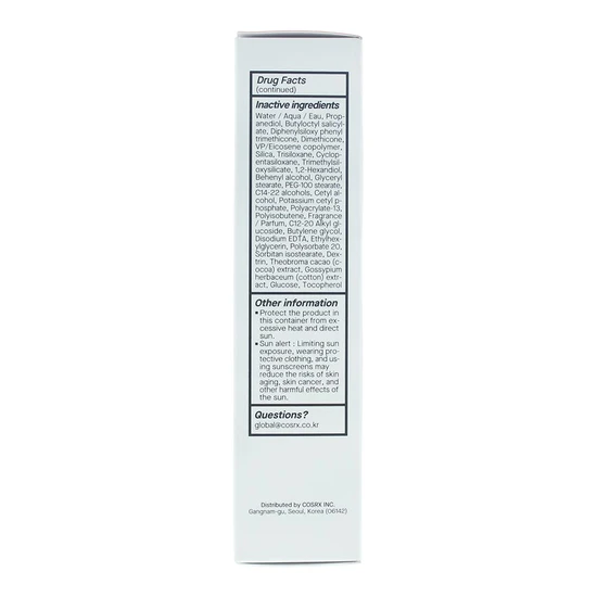 CosRx Vitamin E Vitalizing Sunscreen 50++ 50ml