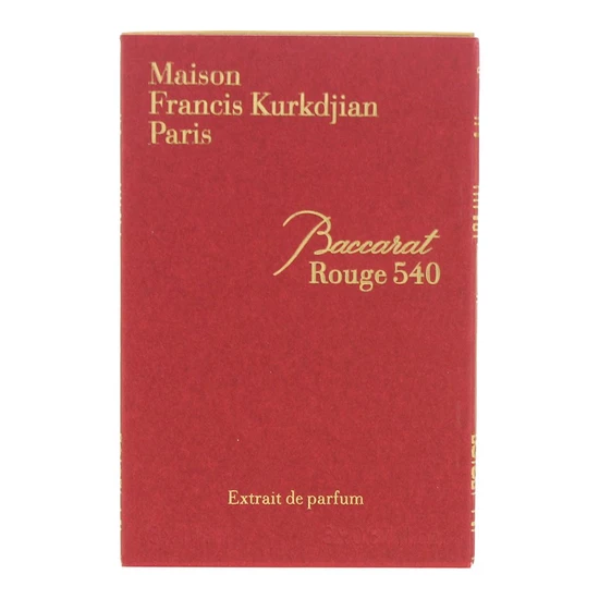 Maison Francis Kurkdjian Baccarat Rouge 540 Extrait De Parfum 3 x 11ml