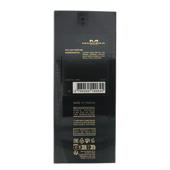 Mancera Lemon Line Eau De Parfum 120ml