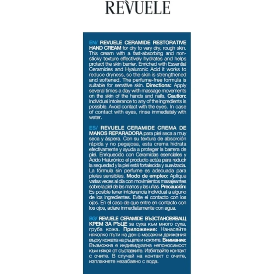 Revuele Ceramide Restorative Hand Cream 80ml